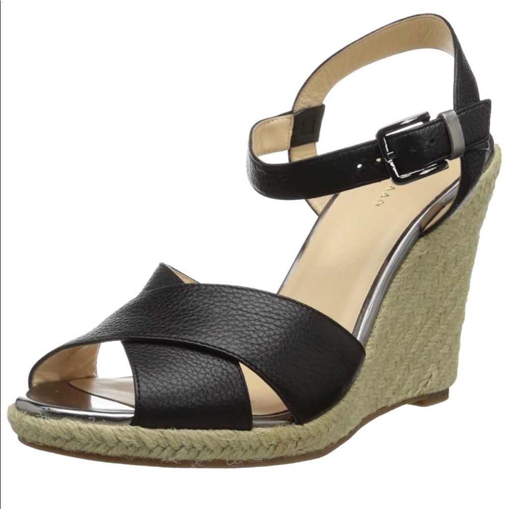 Cole Haan Hart Wedge Sandals - Size 6.5